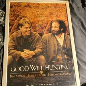 Autographed Good Will Hunting movie poster